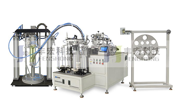 全自動韓式花蝶成型機單組份